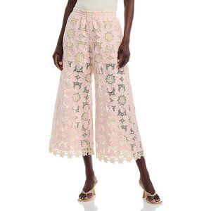 Johnny Was Simone Cropped Pant, Small NWT